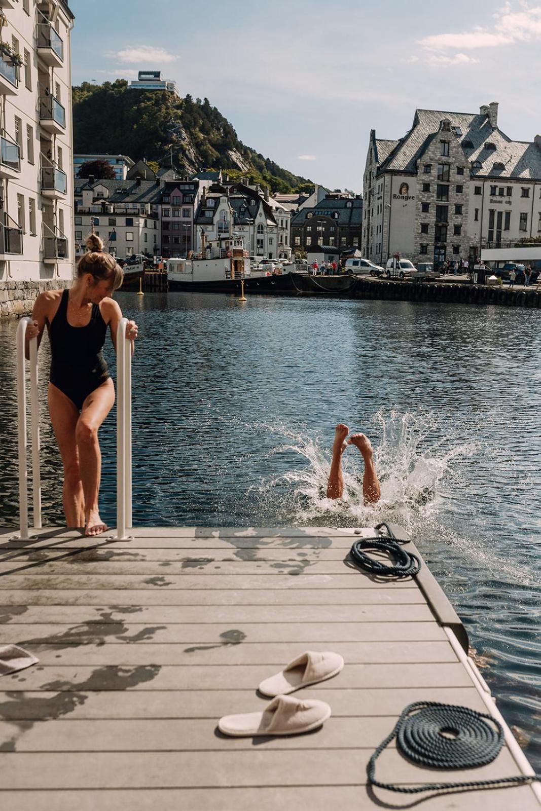 Hotel Brosundet Ålesund Exterior foto